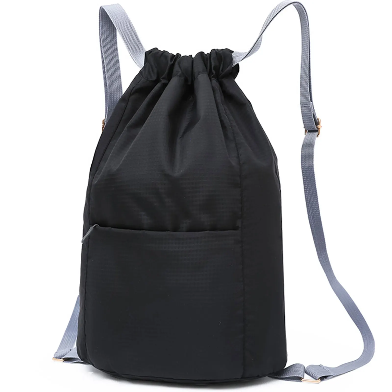 Cordão Mochila, Qualidade Leve, Adequado para Ginásio Esportes, Ao ar livre com Alça de Ombro, Ajustável Portable Zippered Bolsos