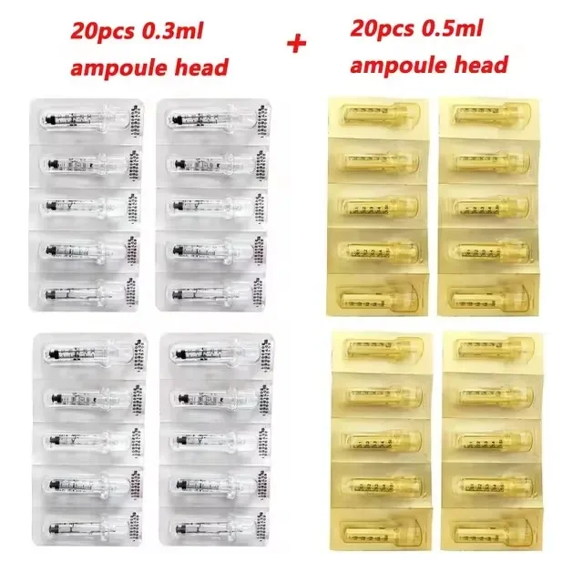 

0.3/0.5ML Hyaluron Acid Pen Adjustable Pressure Atomizer Reduce Blemishes Wrinkles Thickening Lips Hyaluronic Syringe