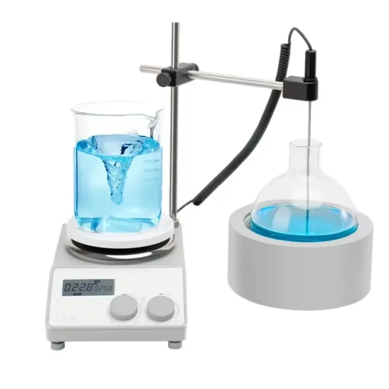 

Hotplate Laboratory Heating Equipments 100ml 250ml 500ml 1L Flask Beaker Digital Magnetic Stirrer Heating Mantle Stirrer