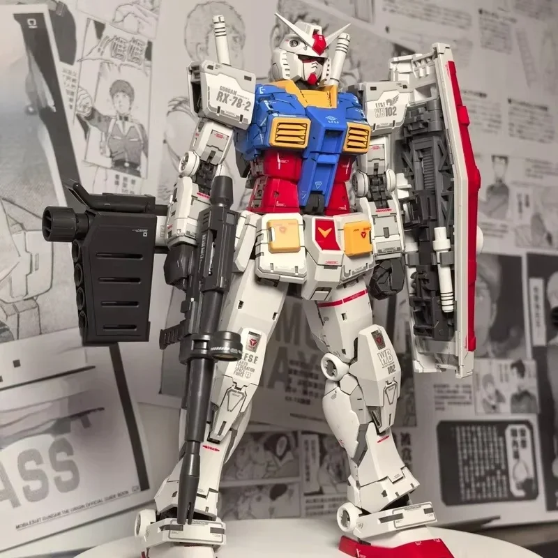 

В НАЛИЧИИ: Модель FAT CAT RX-78-2 2.0 MG 1/100, набор для сборки, специальная увеличенная версия RG, фигурка, пластиковая модель, игрушка, подарок.