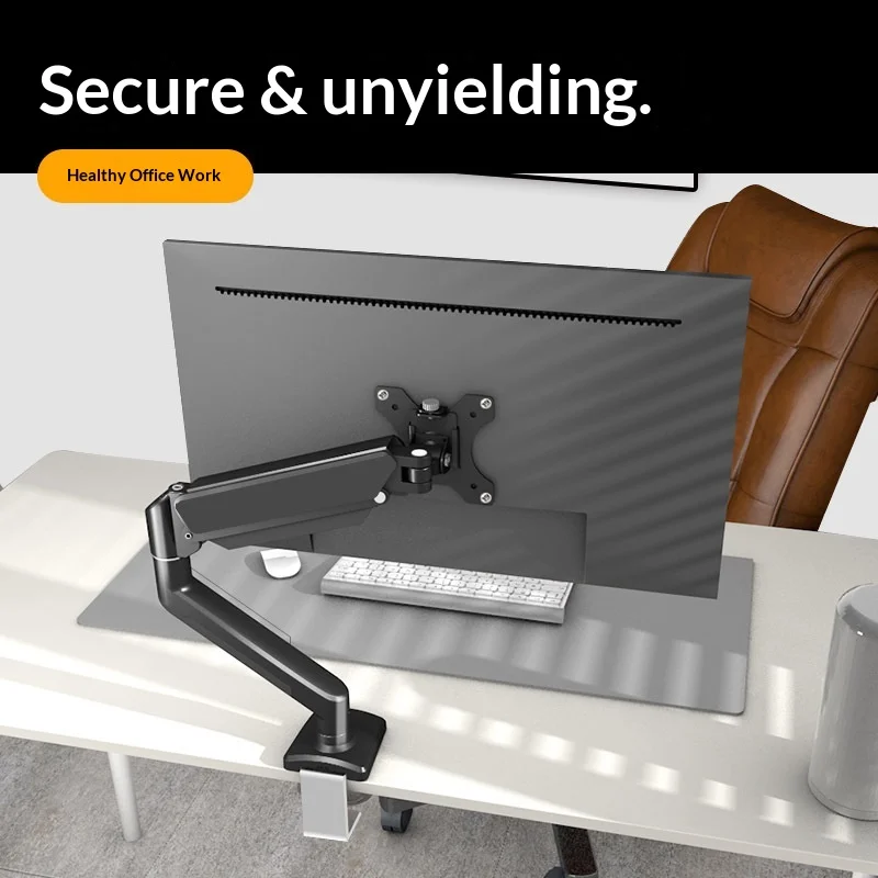 Direct Sales Monitor Stand 17-32inch Computer Stand Adjustable Suspended Telescopic Bracket Arm 10kg Load Capacity
