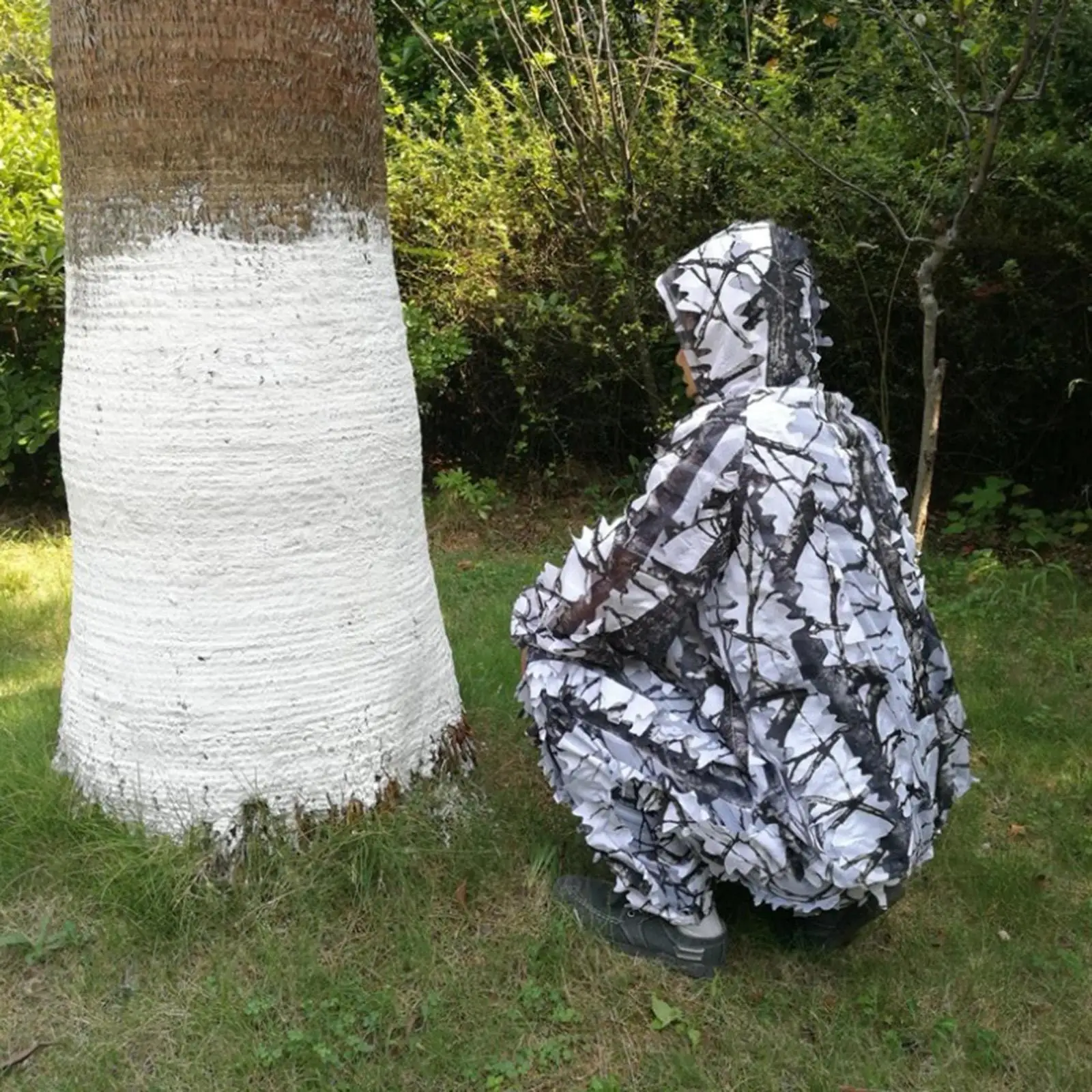 

3D Leafy Ghillie Suit Hide Outwear Jacket Pants for Hunting