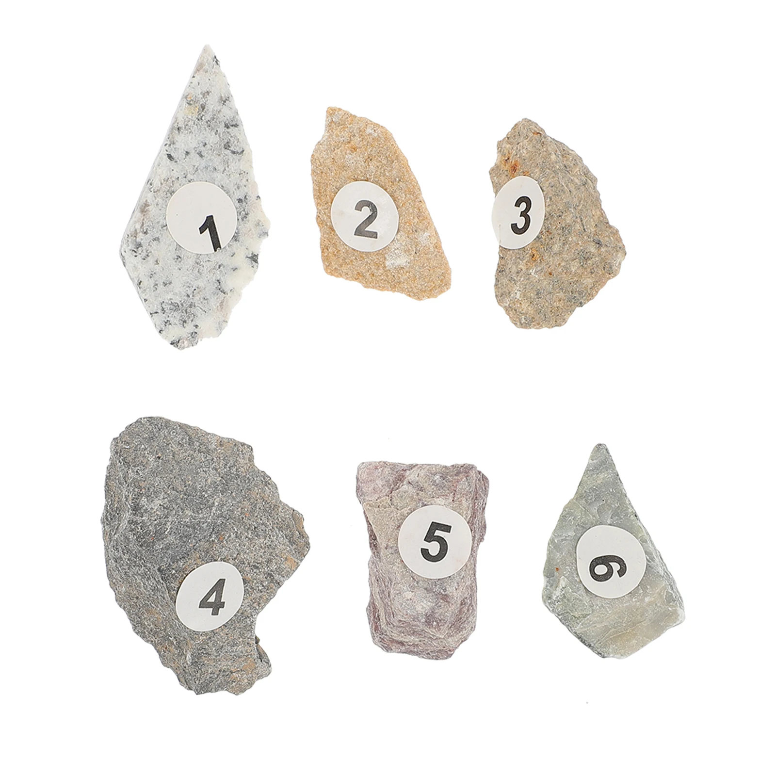 

Natural Stone Tool Samples Plastic Stones Teaching Tool Packaging Educational Specimen Stones Equipment Home School