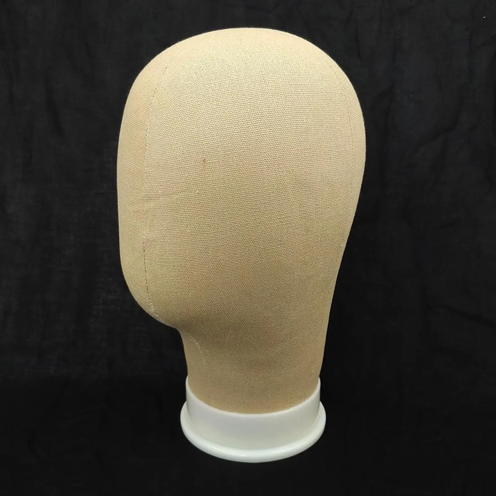 

Canvas Block Head Head, Put T Pins Out, and Hold Wigs Easily, Never Have to Worry About Deformed