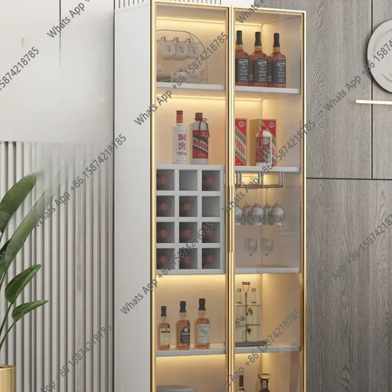 

F Living Room Display Wine Cabinets Simplicity Glass Wall Luxury Wine Cabinets Storage Modern Meuble Vin Bar Sideboard