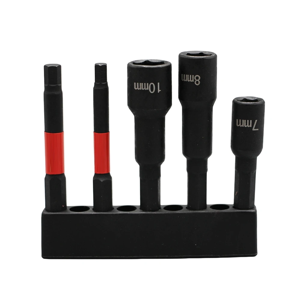 

15 Piece Masonry Drill Bit Set With Magnetic Screwdriver And Sockets In Portable Case For Concrete Brick Wall Drilling