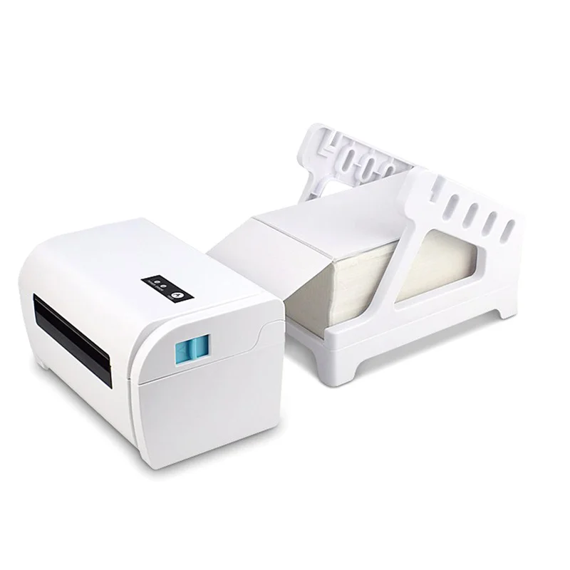 حامل ملصقات لفافات الطابعة ، ملصقات مطوية ، 2 في 1 ، سطح المكتب ، موزع ملصقات Themal ، قابل للفصل ، 4x6