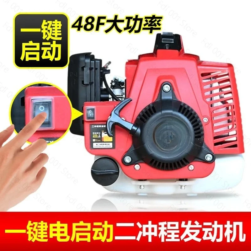Electric Start 63cc 2 Stroke Engine 1E48F 3HP Air Cooled for Go Kart