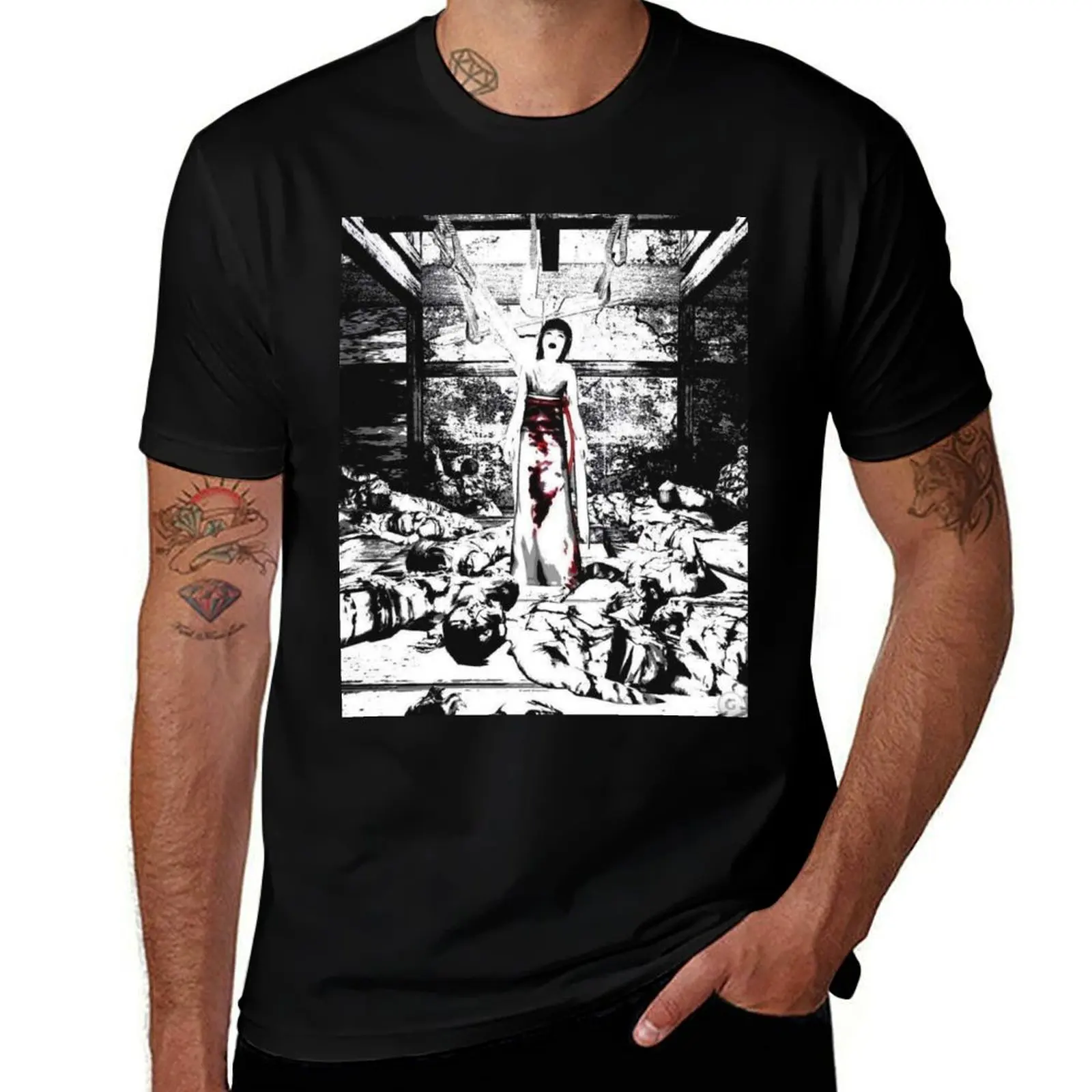 Fatal Frame 2 (2) T-Shirt Non-Shrink Basic Cotton T-Shirt