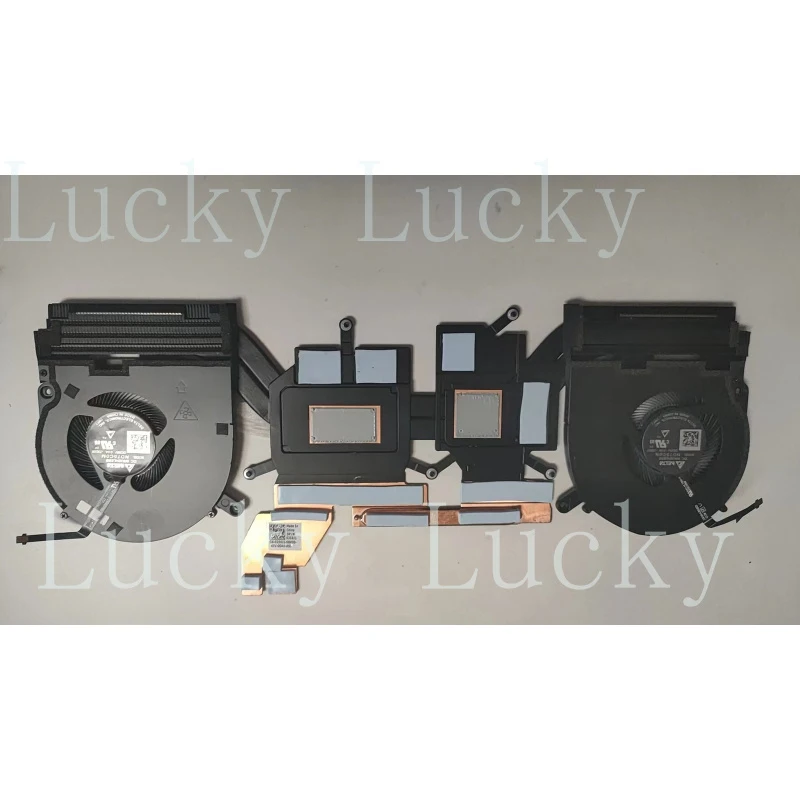 

f For Dell XPS AT8YR006SA0 Laptop CPU GPU Cooling Fan with Heatsink 256J1 0256J1