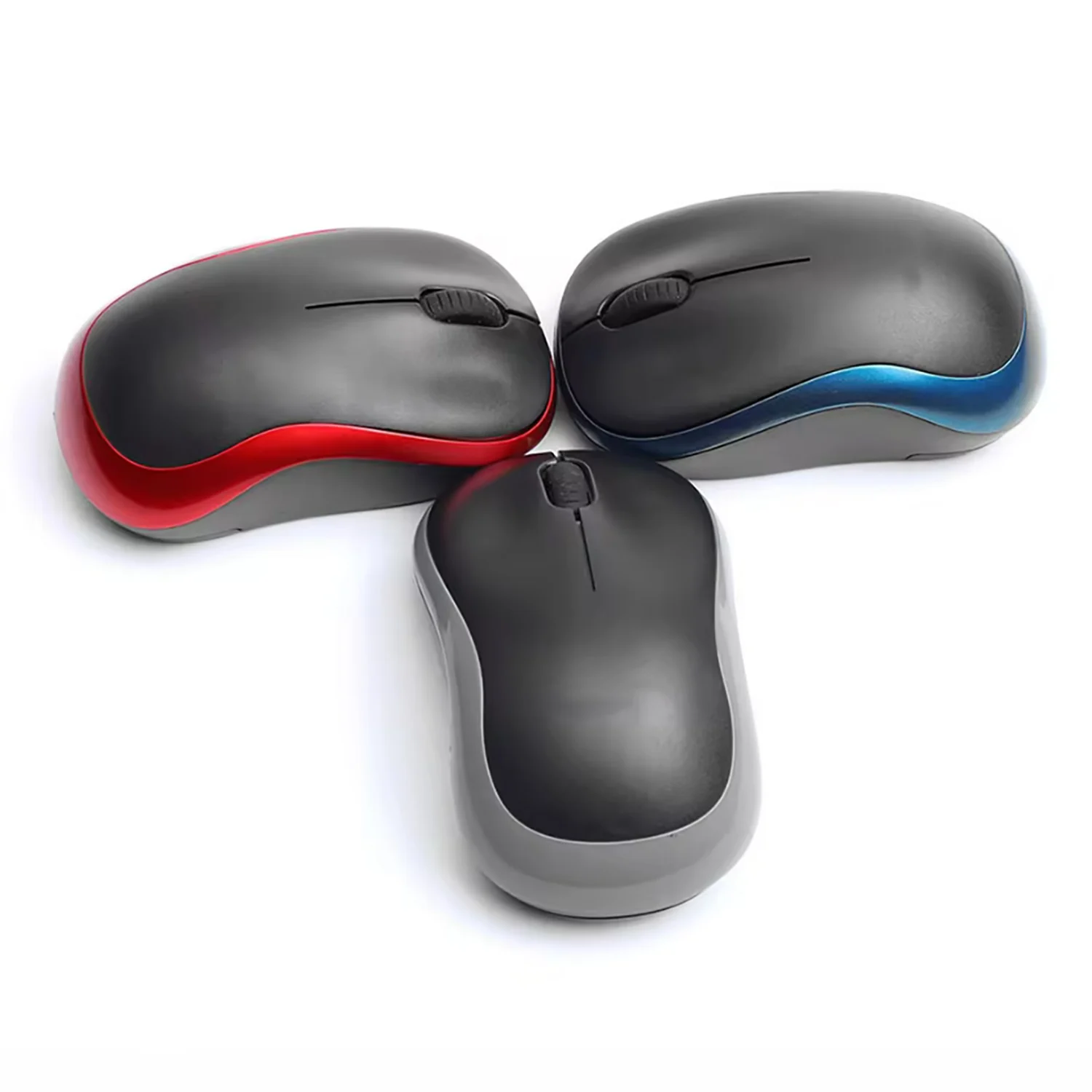 Souris sans fil M185 2.4Ghz USB 1000DPI, récepteur USB, souris de Navigation optique muette pour Mac Os, fenêtre chromée 10/8/7