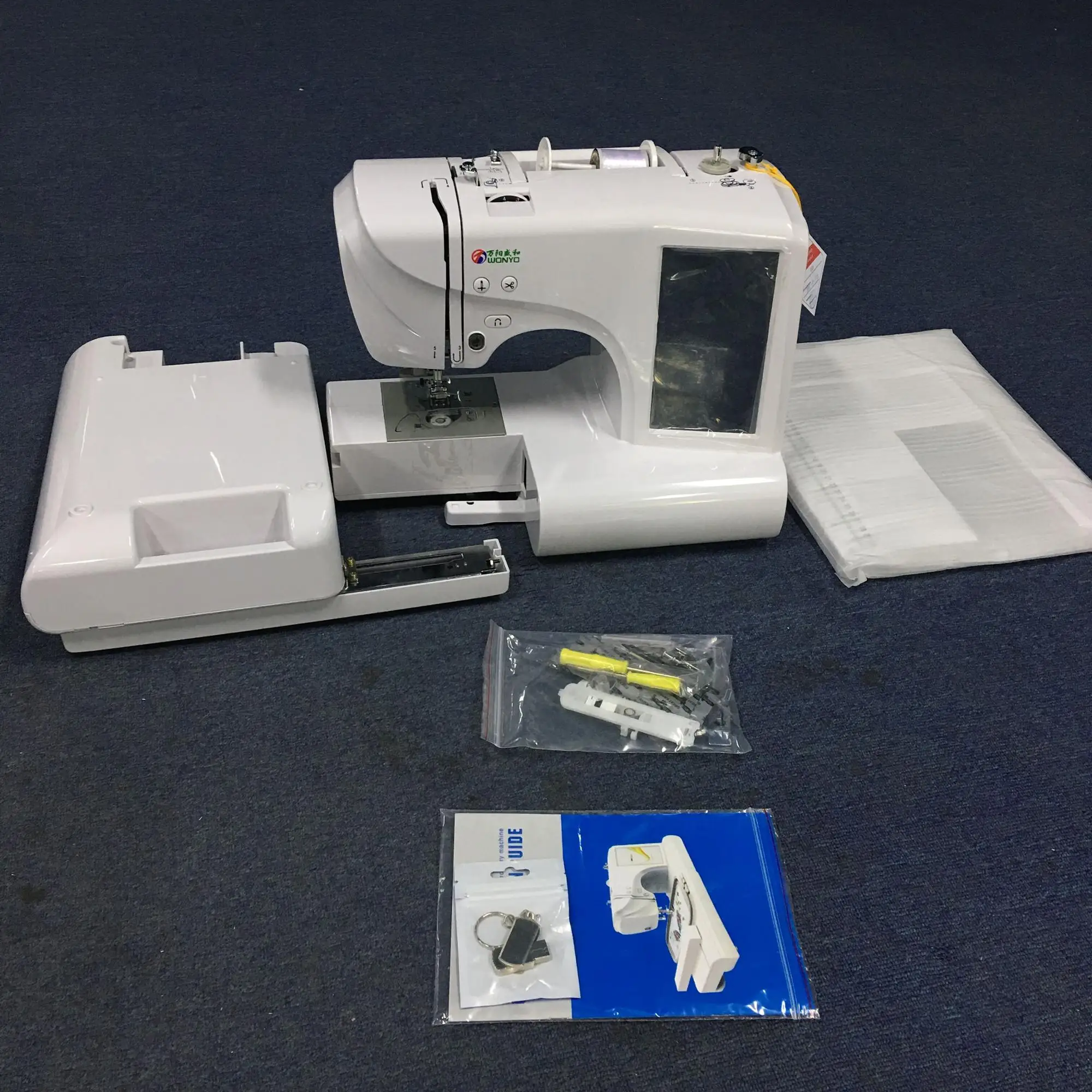 

WONYO Home Use High Speed Multi Function T-shirt Flat Embroidery Machine Mini Embroidery Machine