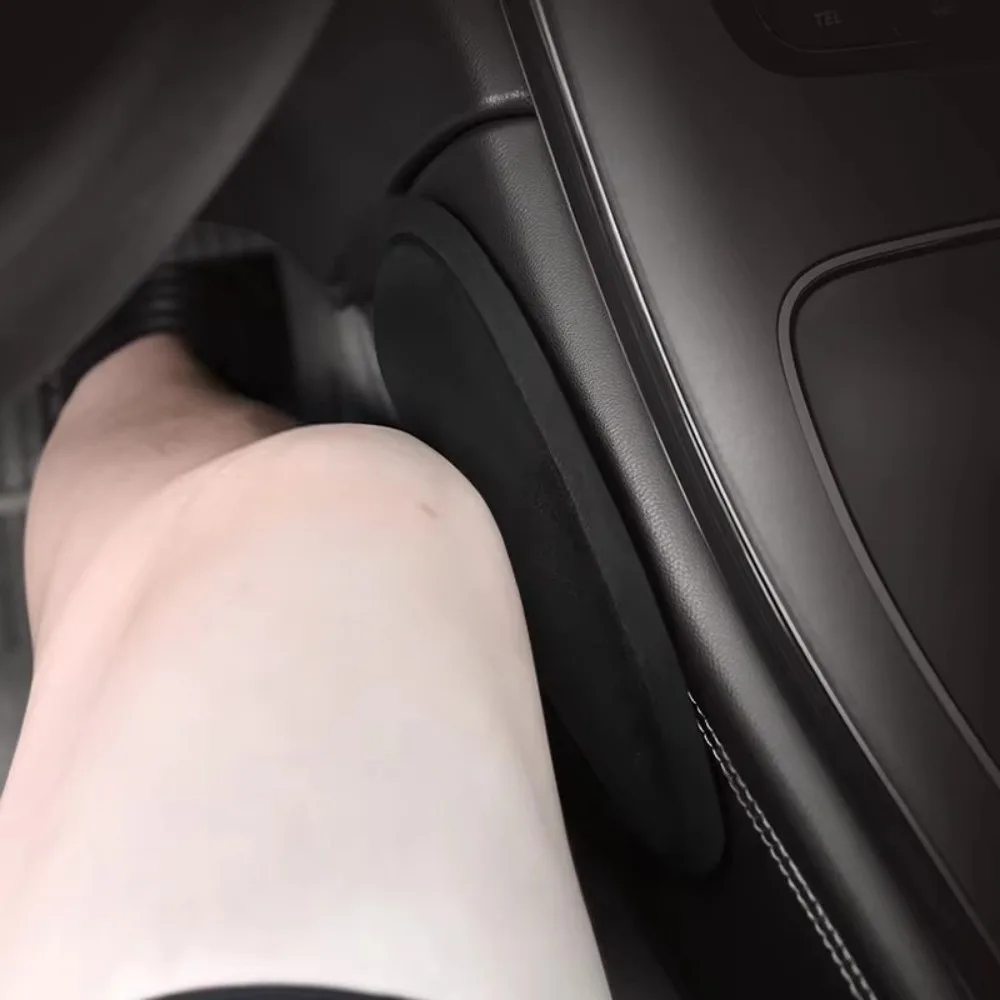 Car Accessories Soft Knee Pad Plush Comfortable Car Knee Cushion Universal Elbow Thigh Support Car Interior