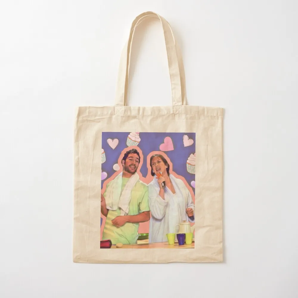 Miranda and Gary Tote Bag hand bag custom bags Big bag Canvas Tote