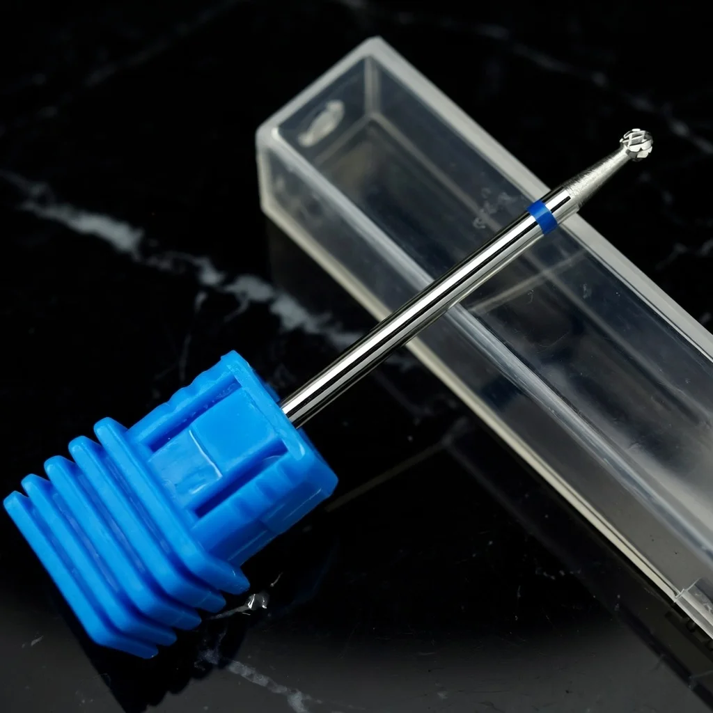 EasyNail~1Pcs Ball Shape Carbide Nail Drill Bits Mill Cutter Nail Files Nail Electric Drill Manicure Device Machine Accessory