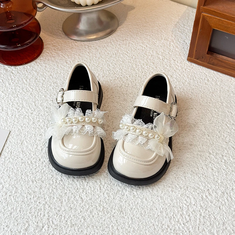 

Girls Lolita Mary Jane Shoes Causal Fashion Bowknot Kids Leather Shoes Sweet Elegant Children Princess School Performance Shoes