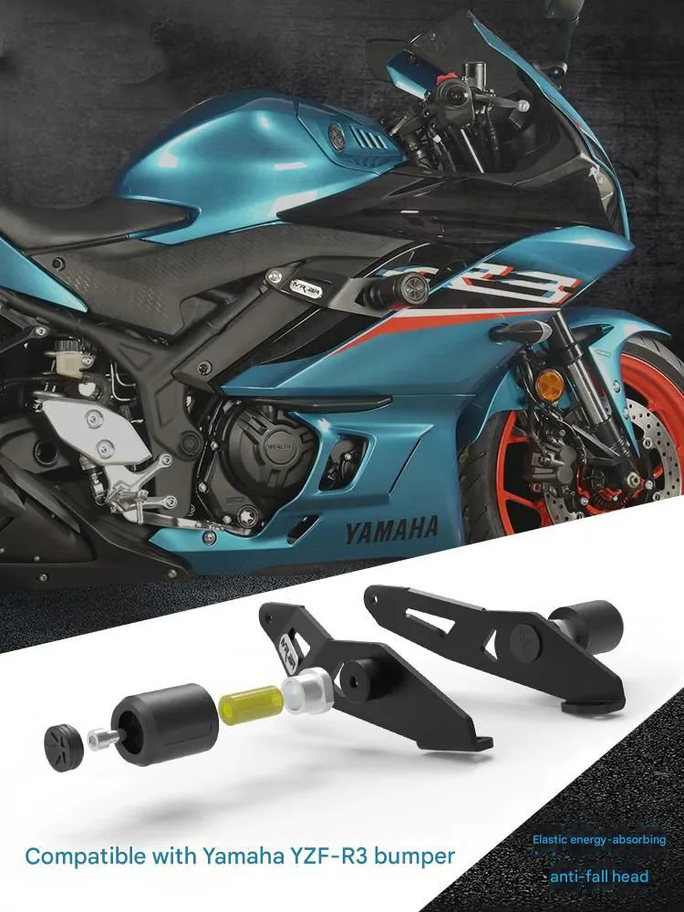 

Crash Bars Bumper Anti-Fall Sliders Protector For Yamaha YZF-R3 R3 MotoGP Motorcycle Modified Accessories
