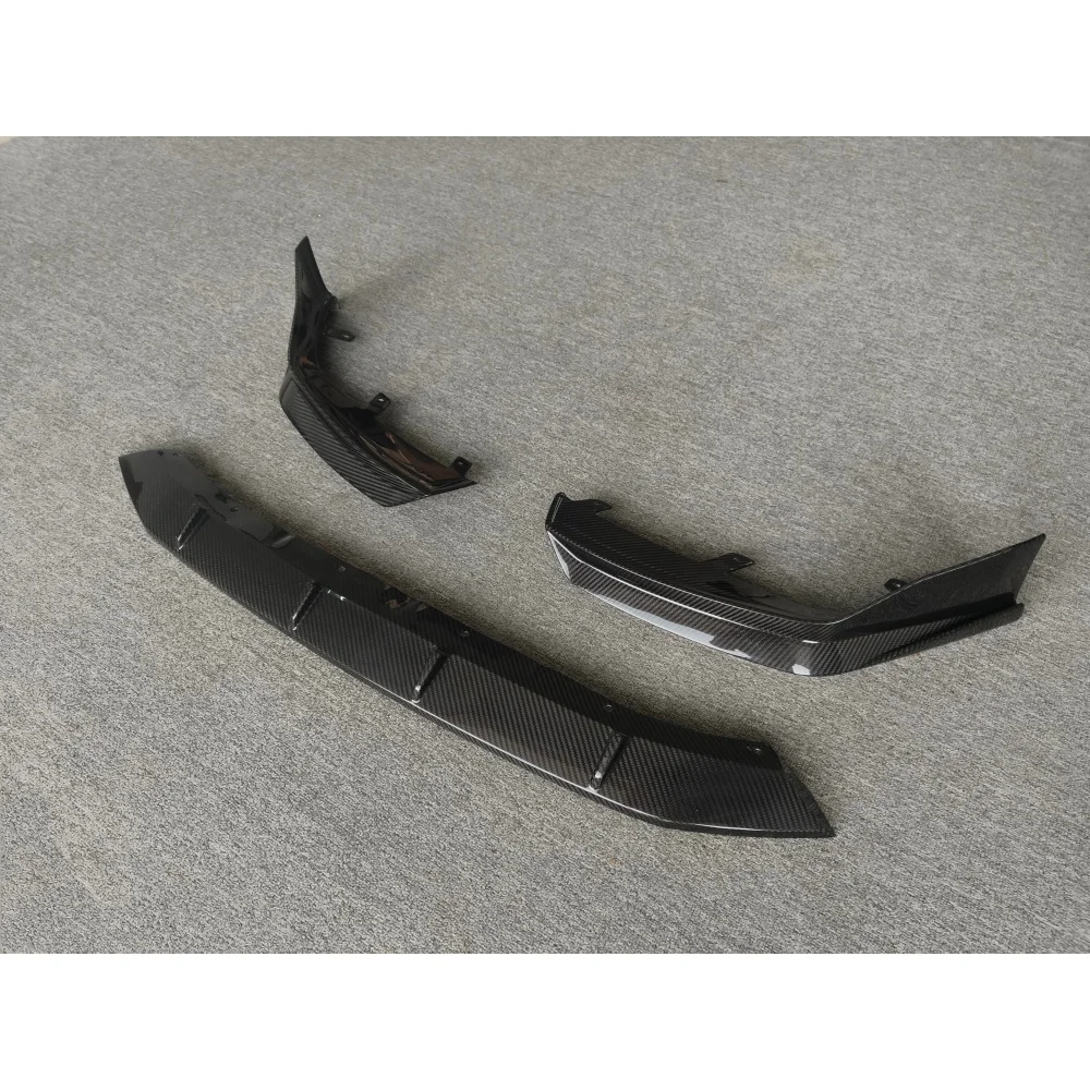 

High Quality ALN Style Dry Carbon Fiber Front Bumper Lip Front Splitter Body Kit Suitable for M2