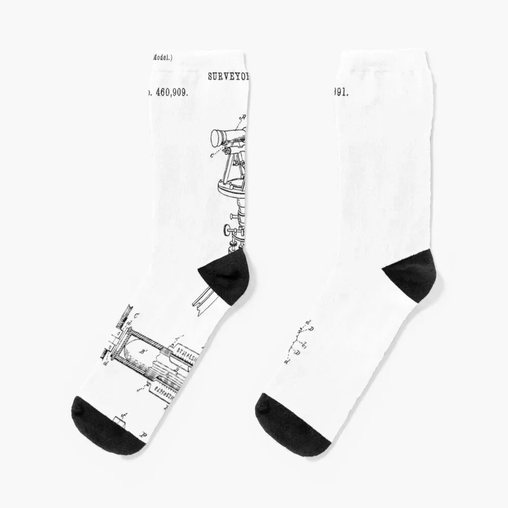 

surveyor Socks Children's christmas gifts Novelties Stockings man Ladies Socks Men's