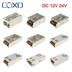 DC12V/24V Switching LED Alimentatore Trasformatori di illuminazione Adattatore sorgente SMPS per strisce LED 2835 5050 CCTV