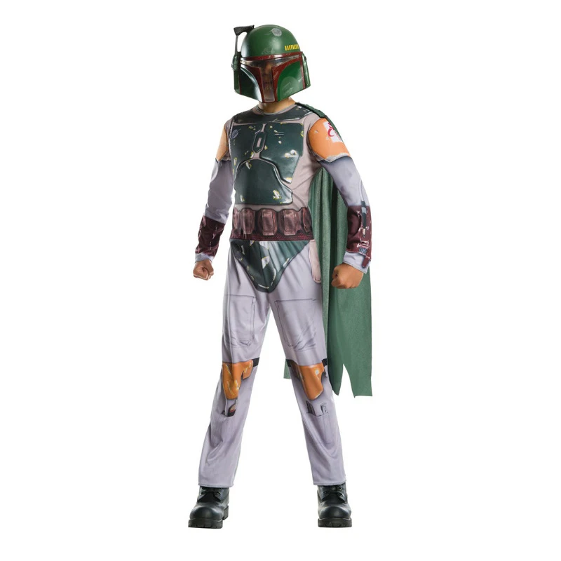 Star Wars Cosplay fantasia para crianças, clássico Boba Fett