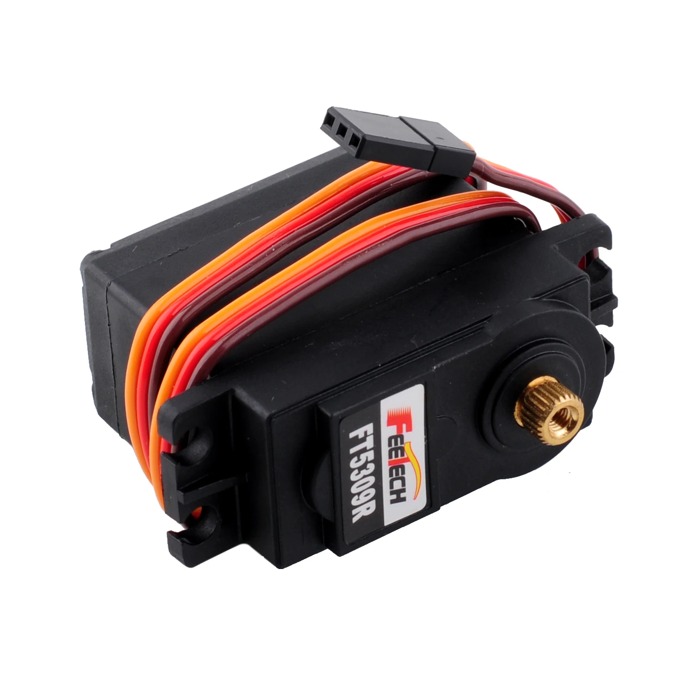 FT5309R Digital Servo 9kg Metal Brush Motor High Speed 360 Degree  Copper Gear 6V for 1:8/1:10 RC Robotic Boat Crawler Truck