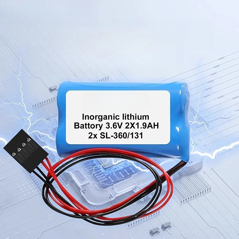 Primary Lithium Battery Replacement for Schneider SL360 131 TSX17 PLC Backup Battery 3.6V 3800mAh