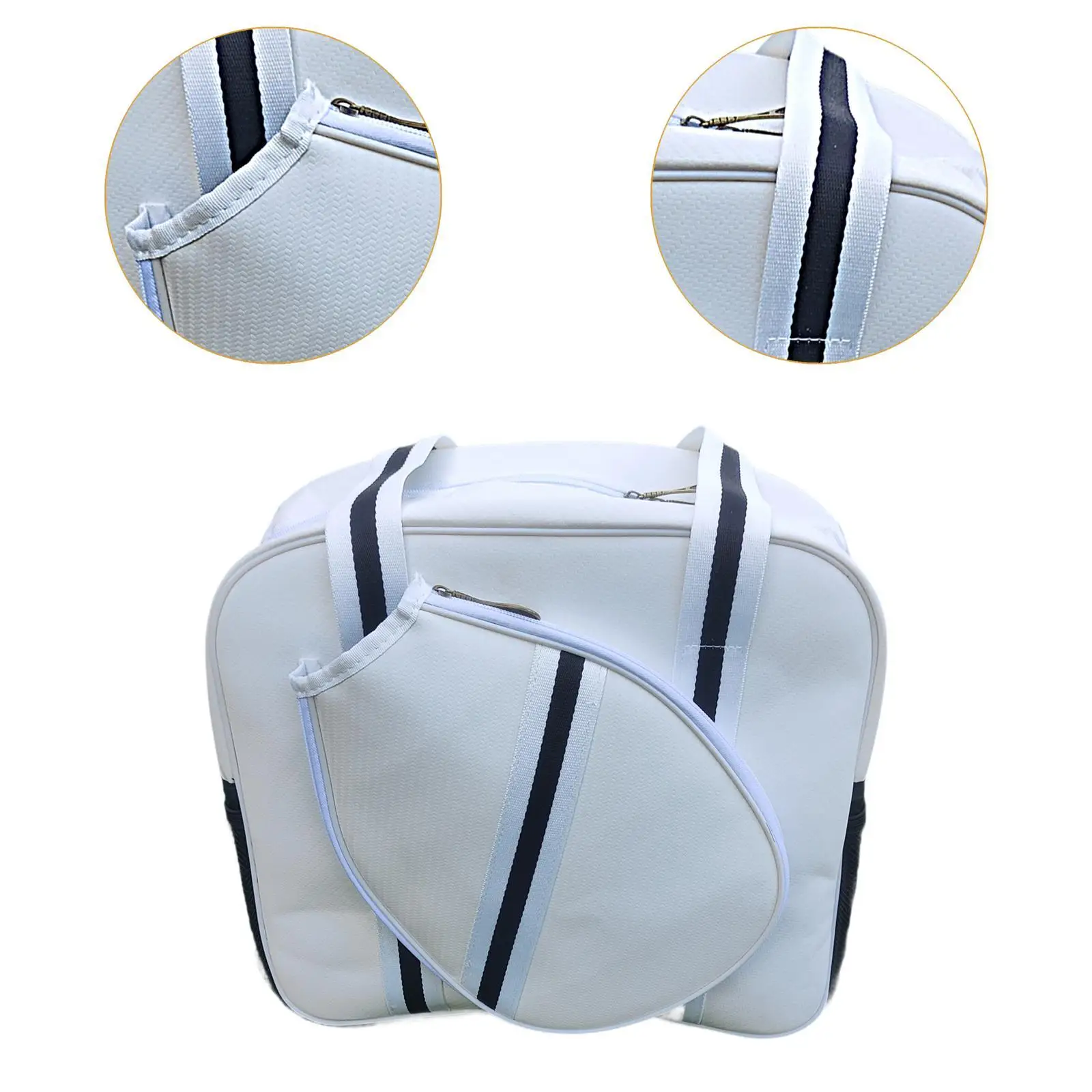 

Сумка для хранения снаряжения для пиклбола, наплечная сумка-слинг, сумка-тоут для ракеток, для активного отдыха, для бутылок с водой и инвентаря