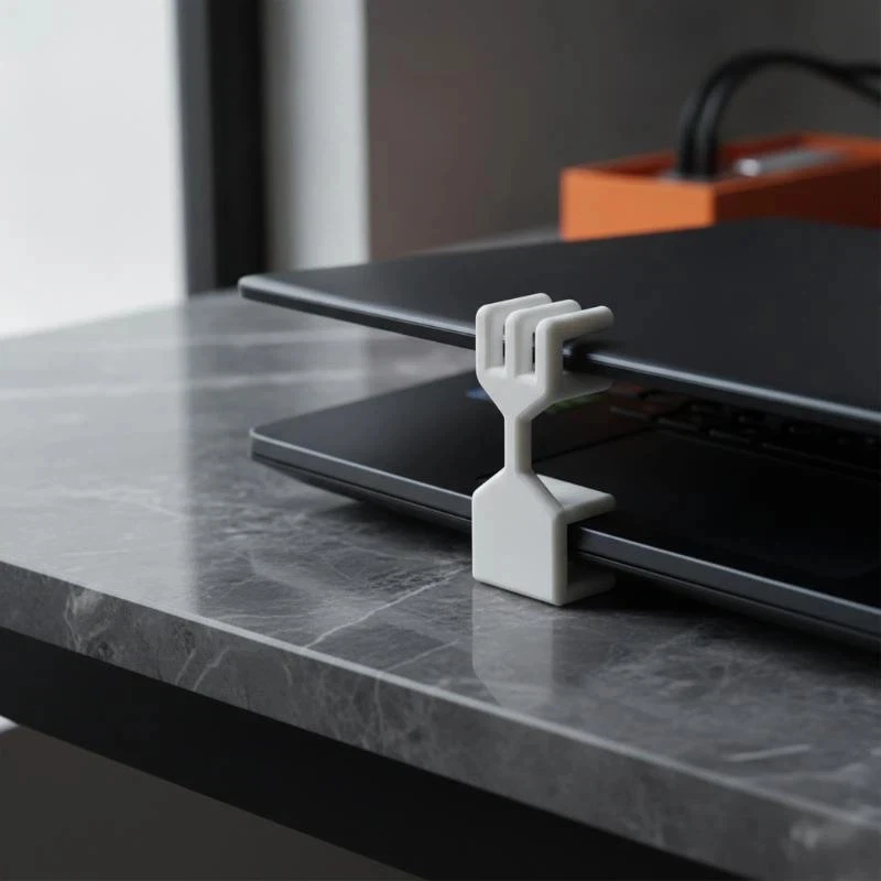 @*Hand Shaped Laptop Stand Scratch-resistant Portable Cooling Notebook Elevator Bracket for Desktop Office Daily Use