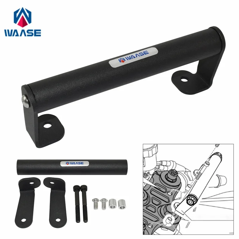 waase For Yamaha YZF-R7 YZF R7 2022 2023 2024 22mm Mobile Phone GPS Plate Bracket Stand Holder Phone Support
