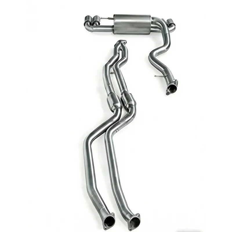 Fit 135I E82/E88 3.0T (2008-2013) Intelligent Exhaust Catback -114 Exhaust Four-tip Retrofit, Control Power Output