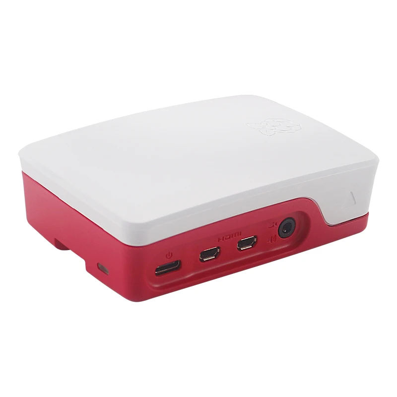 Official Raspberry Pi 4 Model B Original Case ABS White & Red Shell Plastic Enclosure Box for Raspberry Pi 4