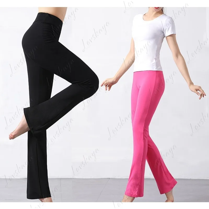 Costume de danse carrée, jupe-culotte, Costume d'entraînement de danse latine, pantalon de danse pour femmes, pantalon de survêtement de danse