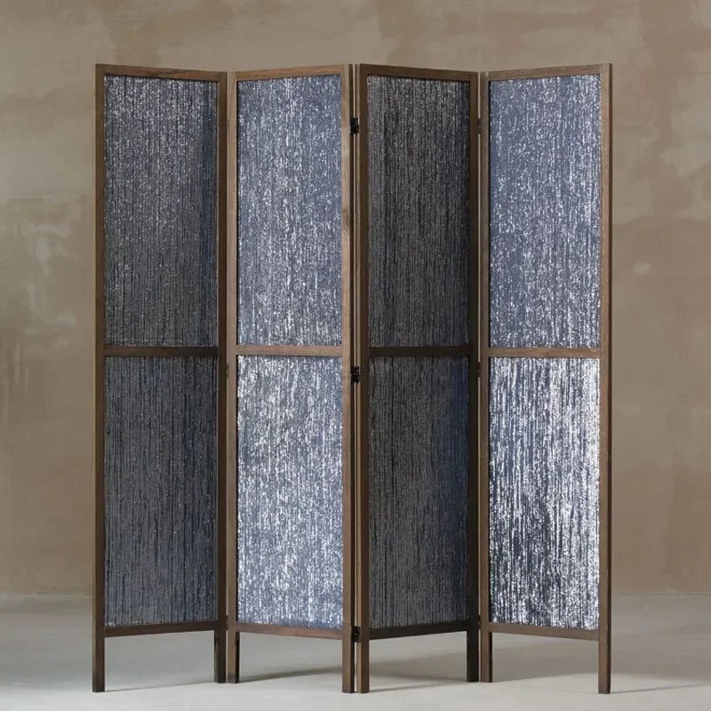 Paulownia Dyeing Frame Paper Rattan Screen Partition Simple Hotel Office Home Storage Entrance Interior Manufacturer
