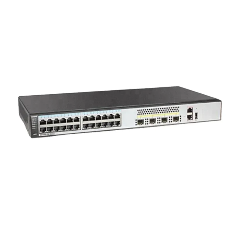 

S5700 24 Ports Ethernet Switch Stock 24 10 / 100 / 1000BASE-T, 4 Multiplexed SFP Gigabit Ports (combo) 24 Port 1000 Gb 96mpps