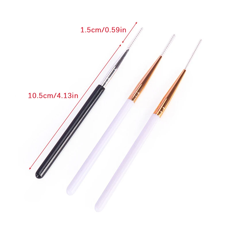 Spiral Thin Head Perm Brush Eyelash Styling Brush Lamination Eyelashes Separating Eyelash Extension Supplies Lash Lift Tool