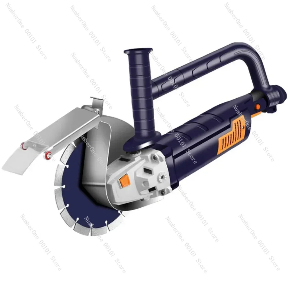 4500 W  220 V Electric  Wall Grooving Machine Handheld Monolithic Brushless Motor Reinforced Concrete Circular Saw  Power Tools
