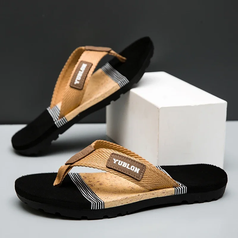 ELUVA رجل شاطئ الوجه يتخبط الشرائح الراحة بركة الشرائح عدم الانزلاق خفيفة الوزن النعال للرجال عارضة في الهواء الطلق سريعة الجافة الأحذية #6