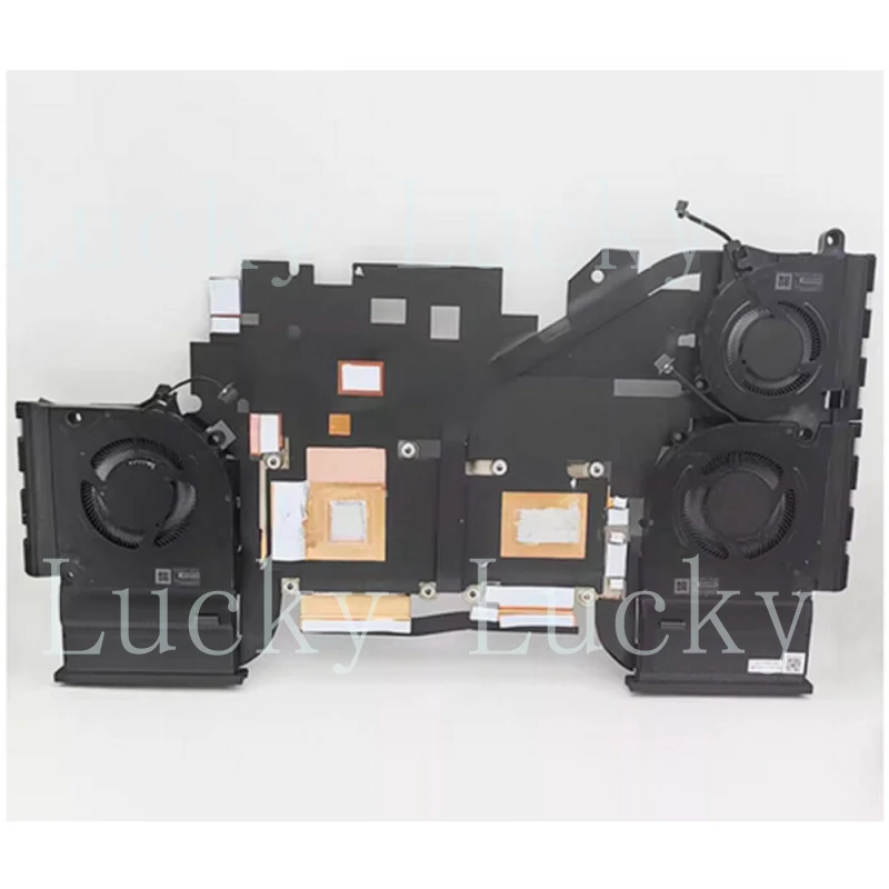 f For DELL Alienware M16 R1 Laptop CPU GPU Cooling Fan with Heatsink 0P3P86 P3P86