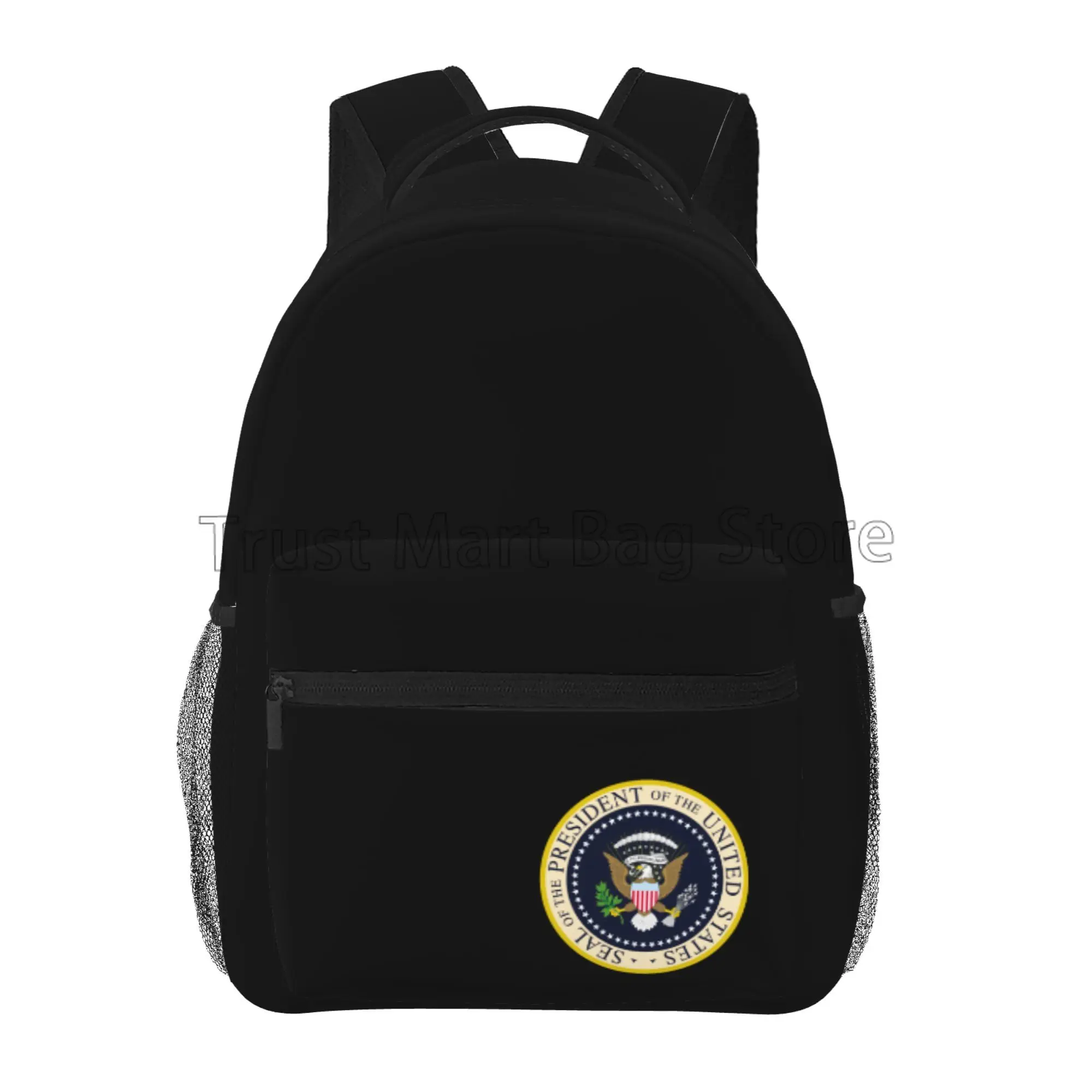 Seal of The President of The United States Backpacks Laptop School Book Bag for Adults Teens Travel Hiking Camping Daypack