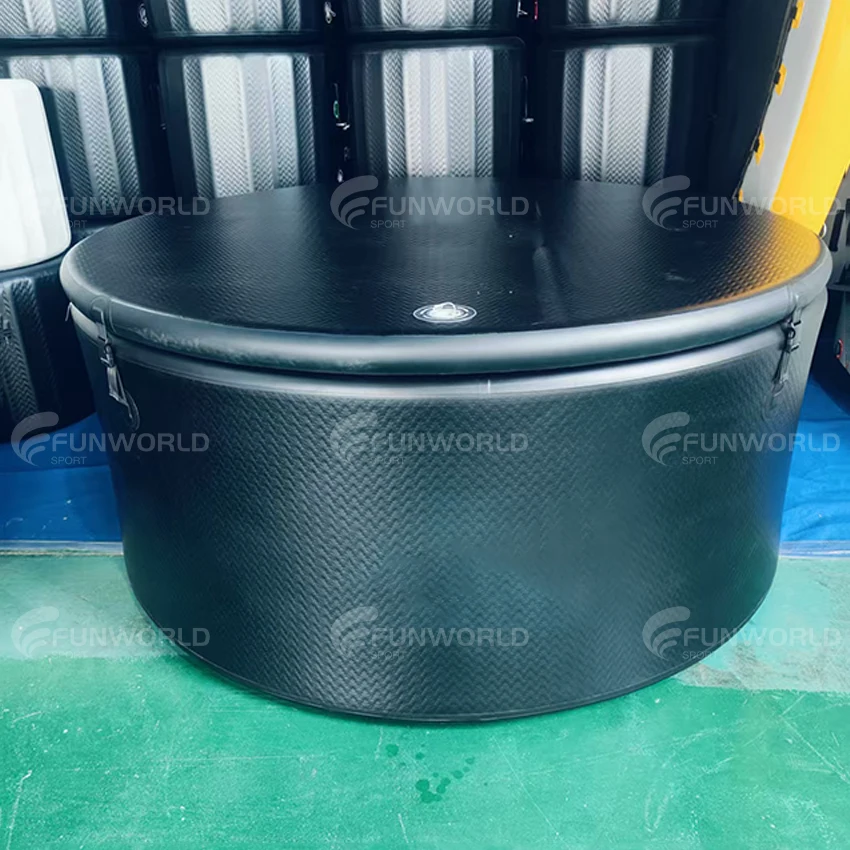 Ice Recovery Pod Ice Bath Cold Plunge Tub With Chiller Inflatable Bathtub With Cooling System For Athletes