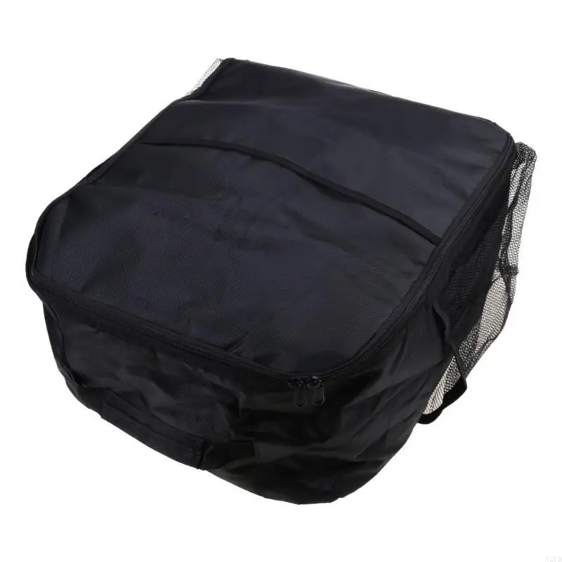 

Poratble Ice Cream Machines Storage Sleeve Functional Ice Cream Maker Machine Storage Dust Cover with Accessory Pockets N2UD