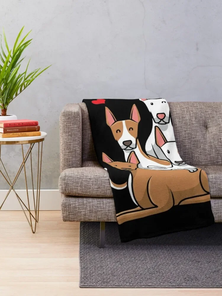 Podenco Dogs Throw Blanket Thins Luxury Designer valentine gift ideas Hair Blankets