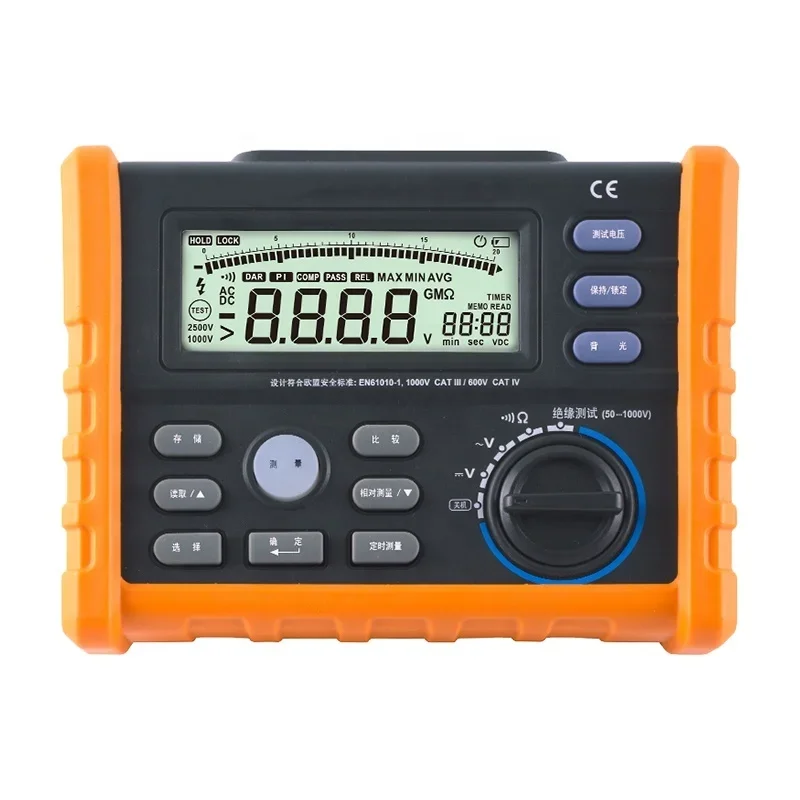 Digitaler Megohm meter Spannungs tester Multimeter Isolation widerstands tester Digital multimeter