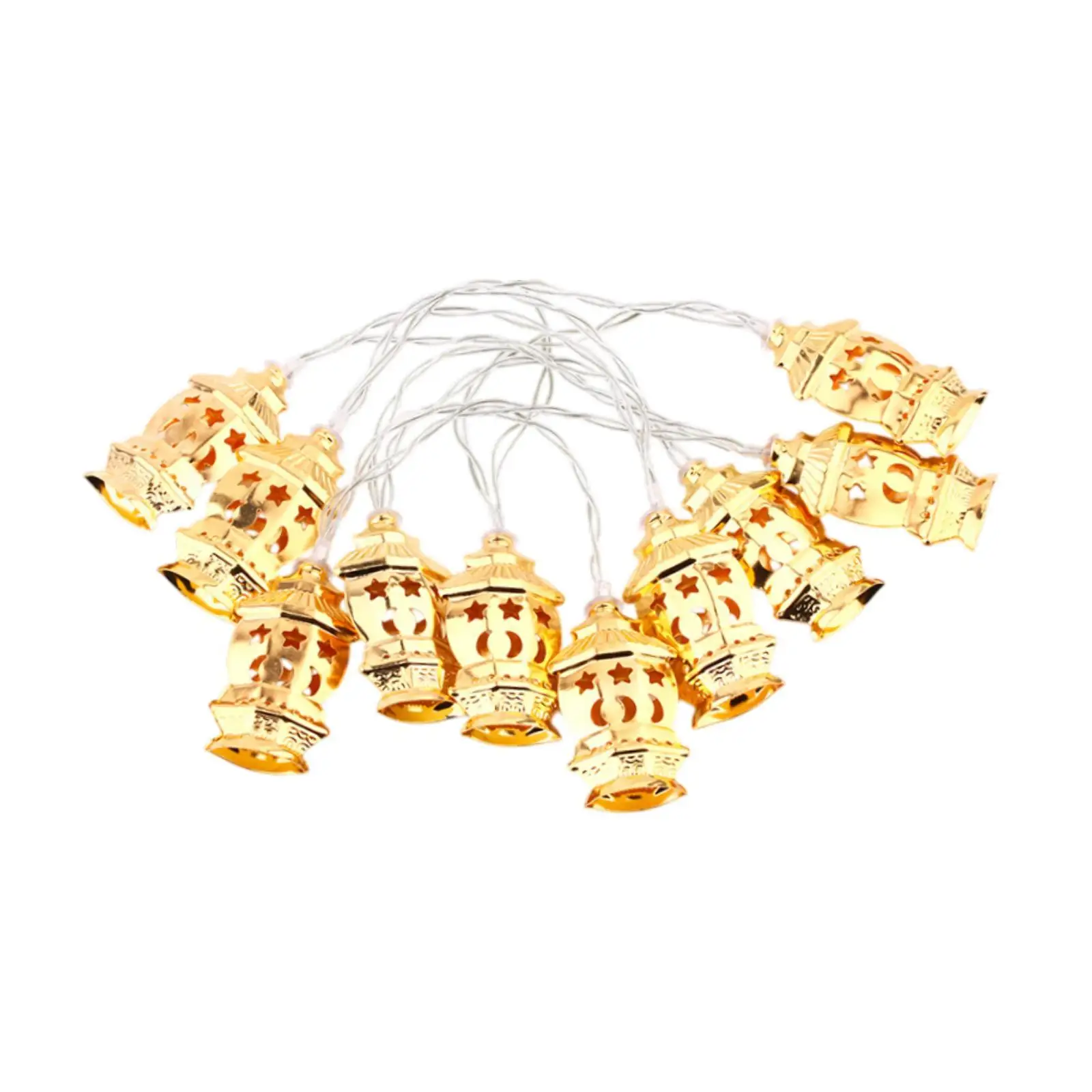 

Декоративная гирлянда Mubarak Ramadan, 9,8 футов, на батарейках