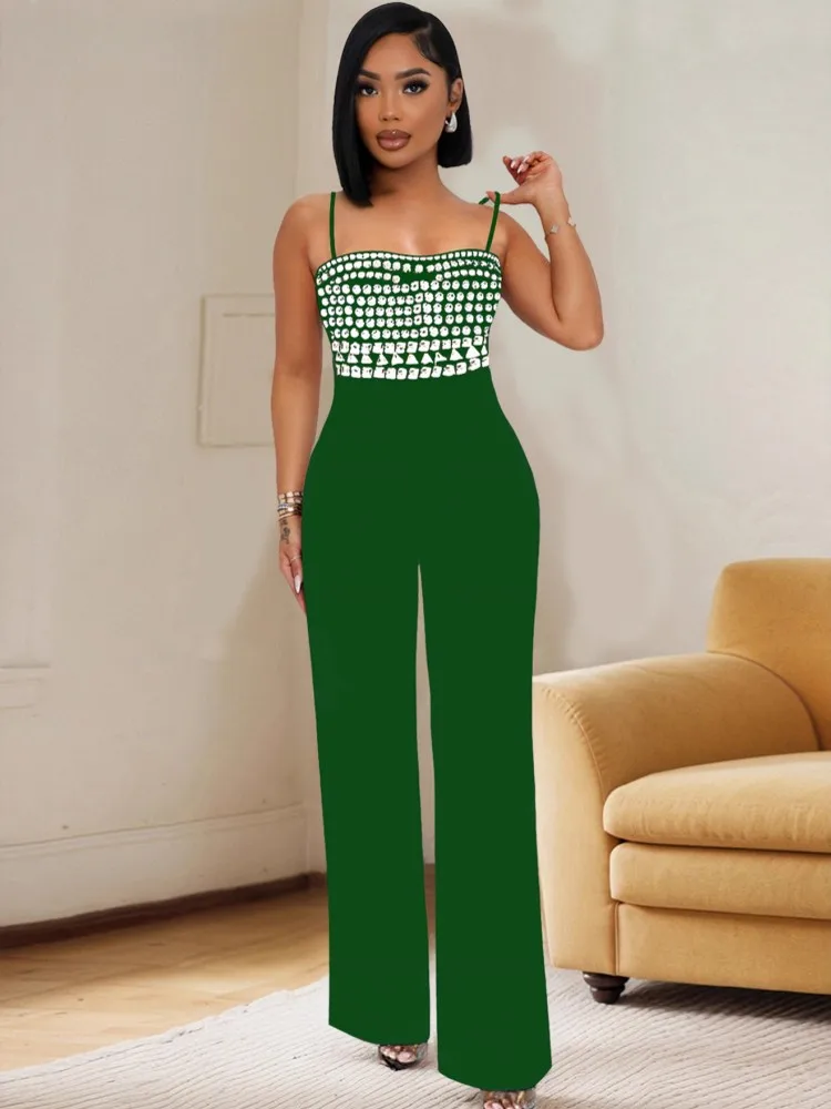 

Сплошные женские комбинезоны на осень-зиму 2025 года, свободные модные уличные комбинезоны без рукавов, широкие брюки, брюки