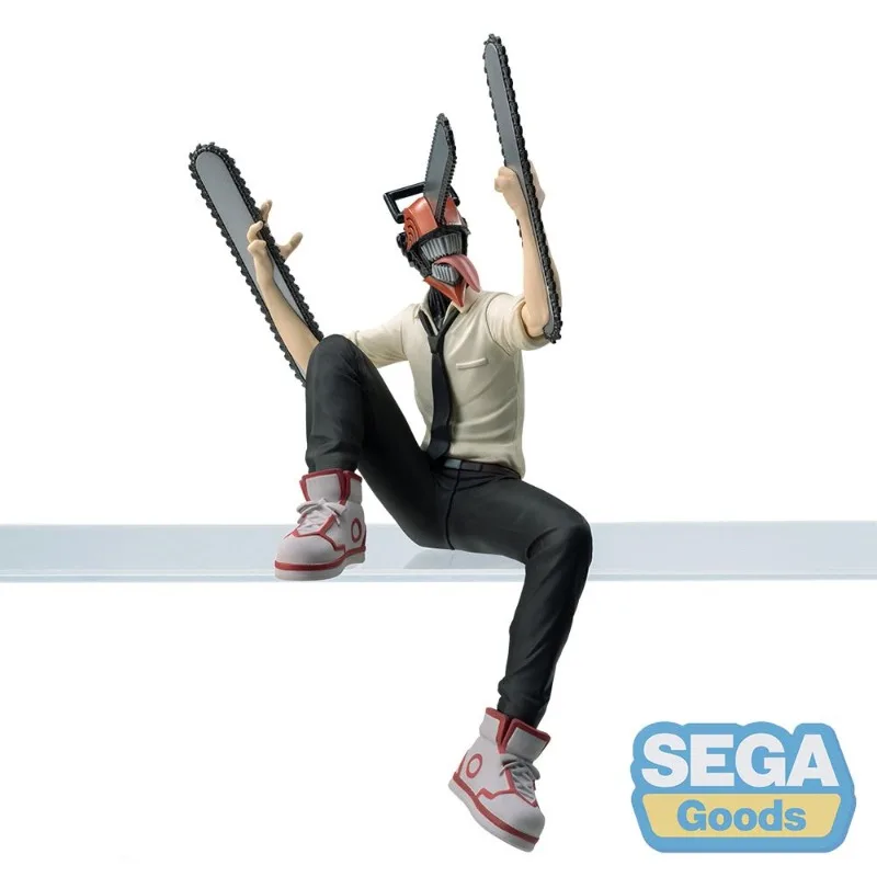 In Stock SEGA Chainsaw Man Denji Chainsaw Devil Hunter Anime Anime Figure Collectible Model Doll Toy