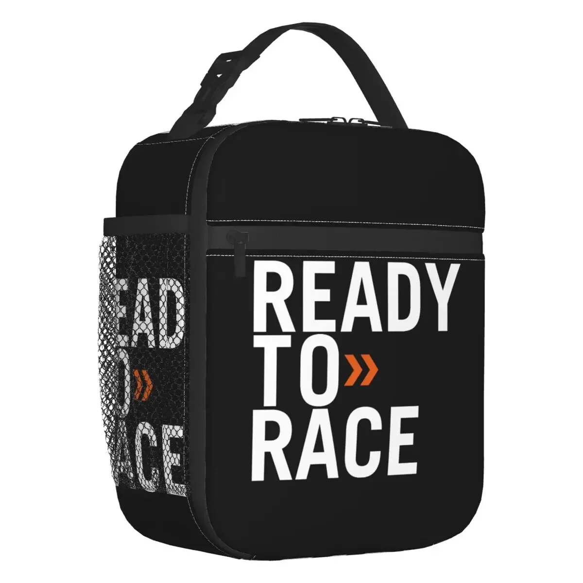 

Ready To Race Insulated Lunch Tote Bag Enduro Cross Motocross Bitumen Bike Life Resuable Cooler Thermal Bento Box School Travel