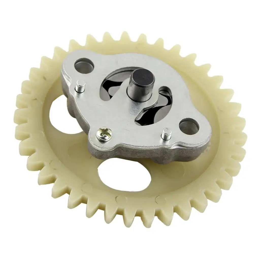 

Silver Aluminum Oil Pump w/ Drive Gear for Yamaha YP250 Quad Dirtbikes
