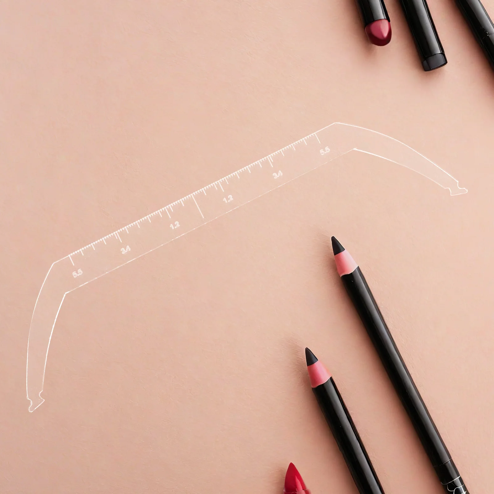 

1Set Eyebrow Mapping String Precision Brow Ruler for Symmetrical Shaping Ergonomic Design DIY Eyebrow Positioning Measuring Tool